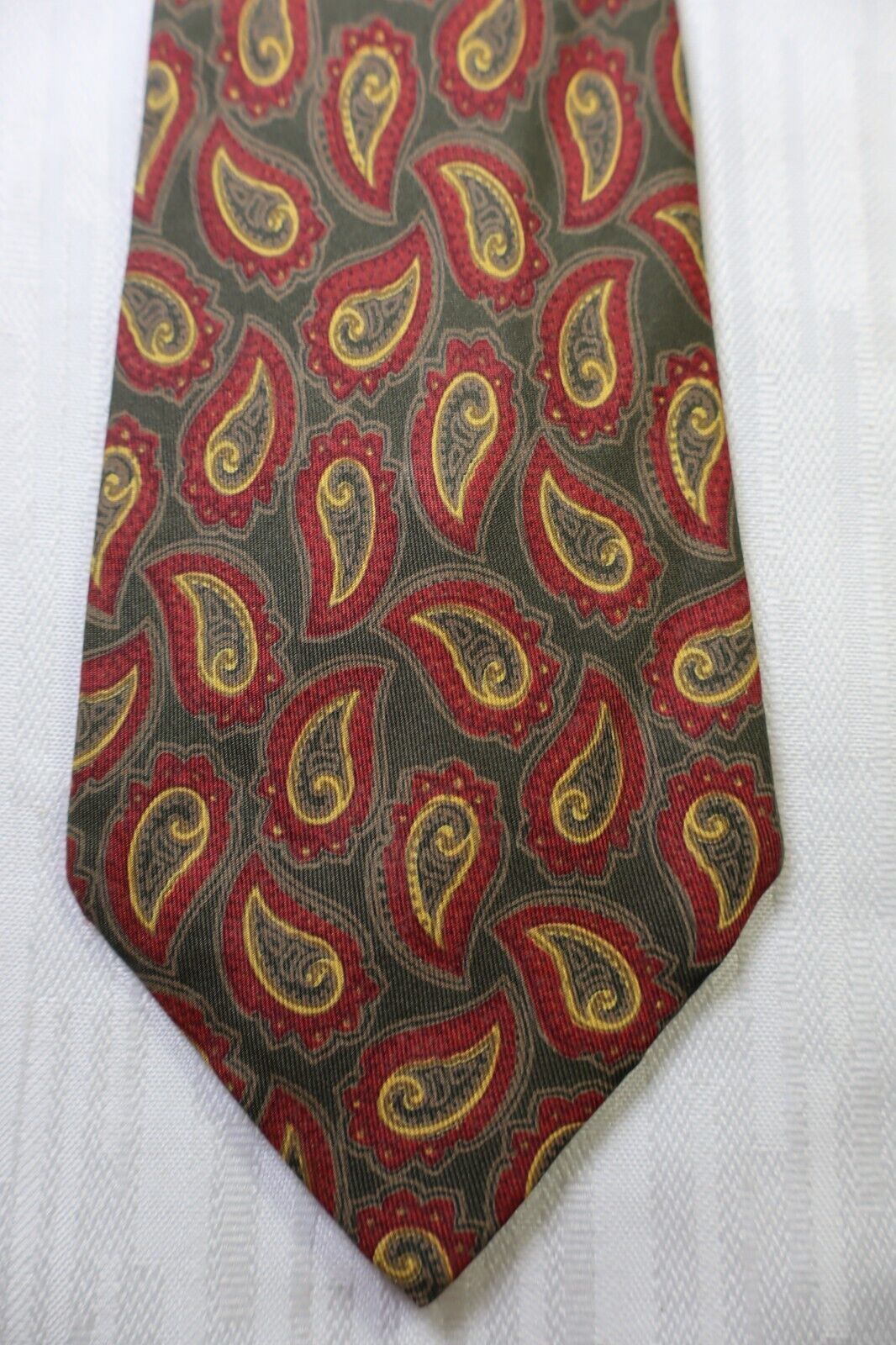 OLIVER by VALENTINO 100%  SILK TIE SETA CRAVATTA NECKTIE MADE IN ITALY