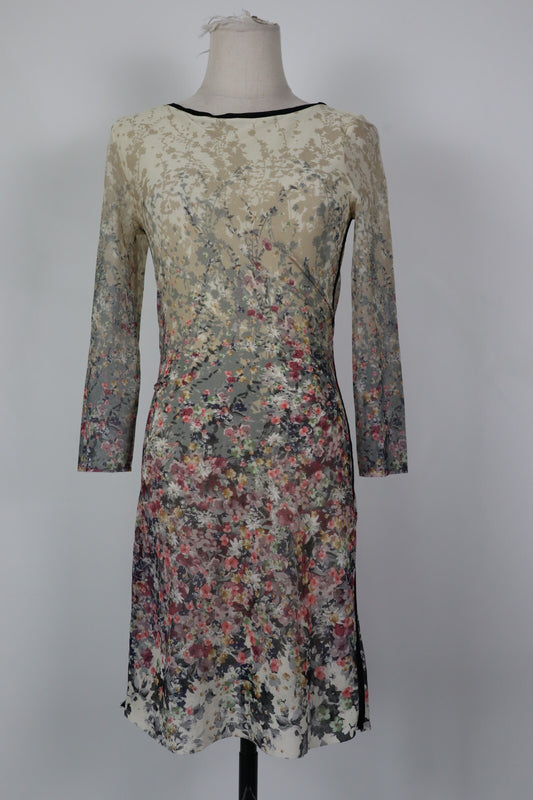 SIMONA BARBIERI TWINSET VESTITO DONNA TG. S WOMAN CASUAL VINTAGE DRESS ITALIA