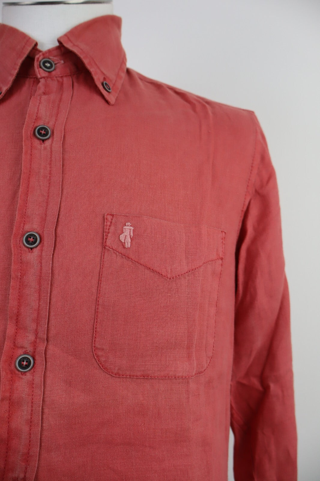 MARLBORO CLASSICS CAMICIA UOMO TG. S MAN CASUAL VINTAGE SHIRT MAN LINO