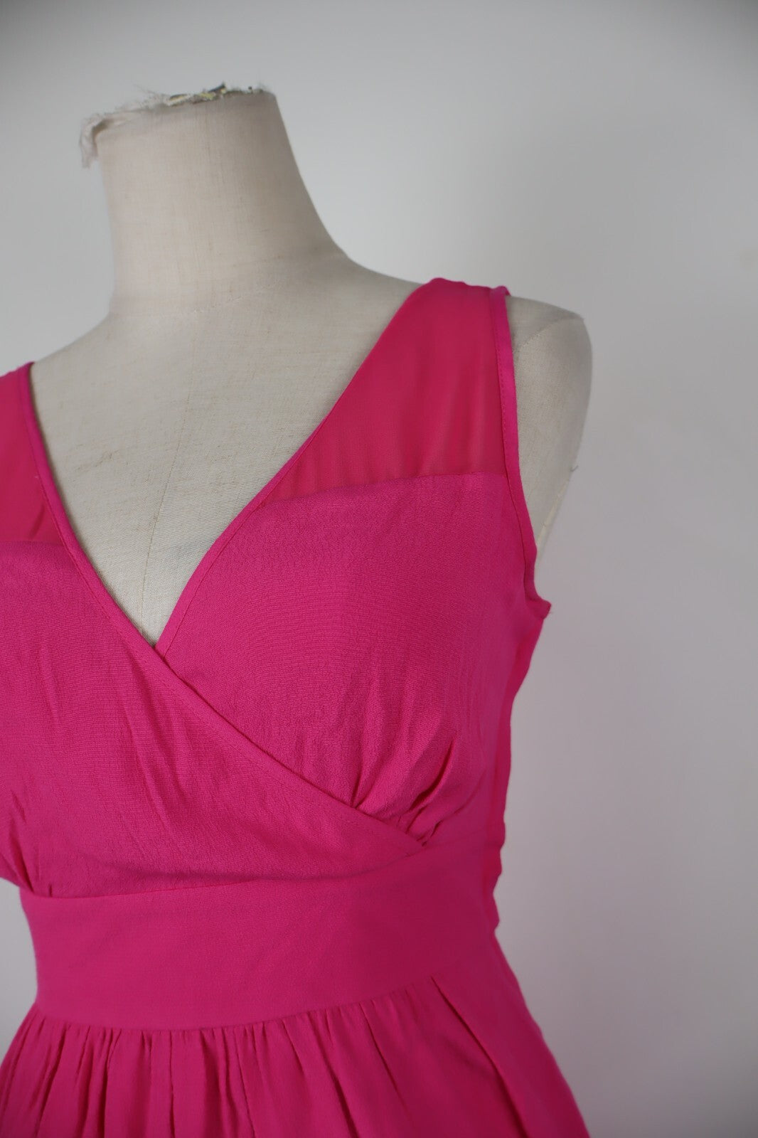 NAF NAF PARIS VESTITO DONNA TG. 34 WOMAN CASUAL VINTAGE DRESS ABITO