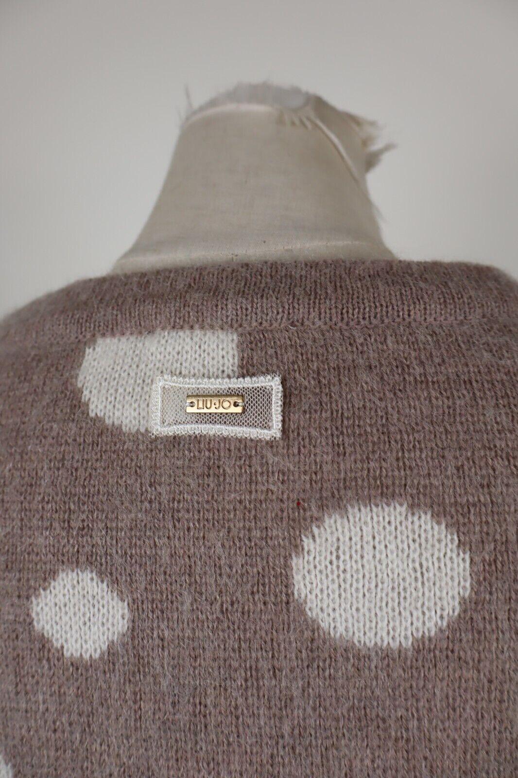 LIU JO MAGLIONE MAGLIA DONNA TG L WOMAN SWEATER VINTAGE CASUAL LANA WOOL