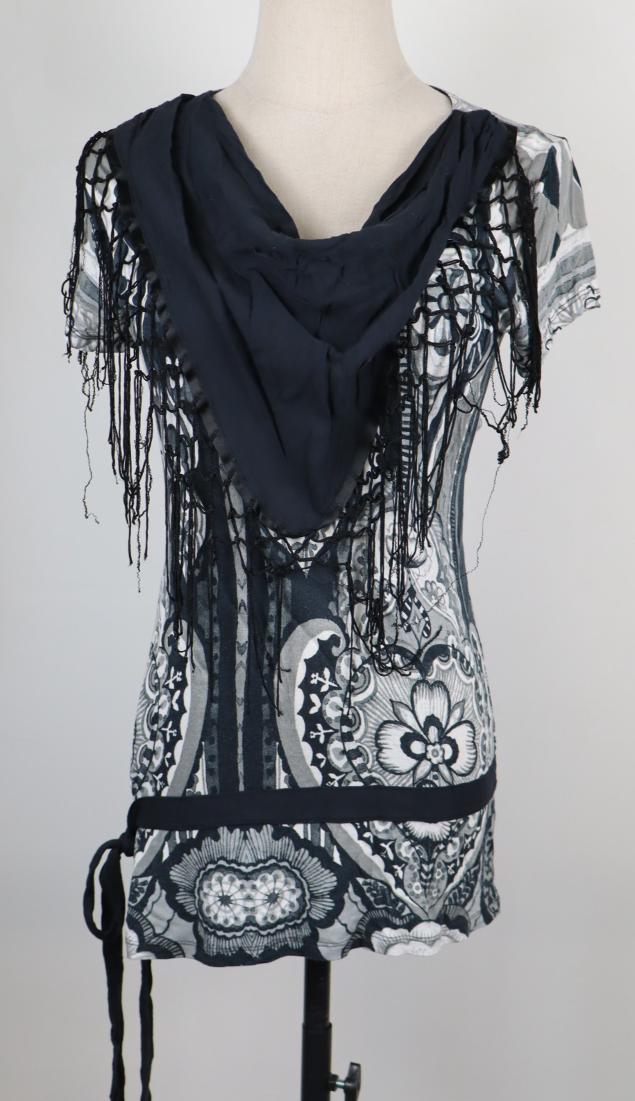 DESIGUAL VESTITO DONNA TG. 42 WOMAN CASUAL VINTAGE DRESS ABITO