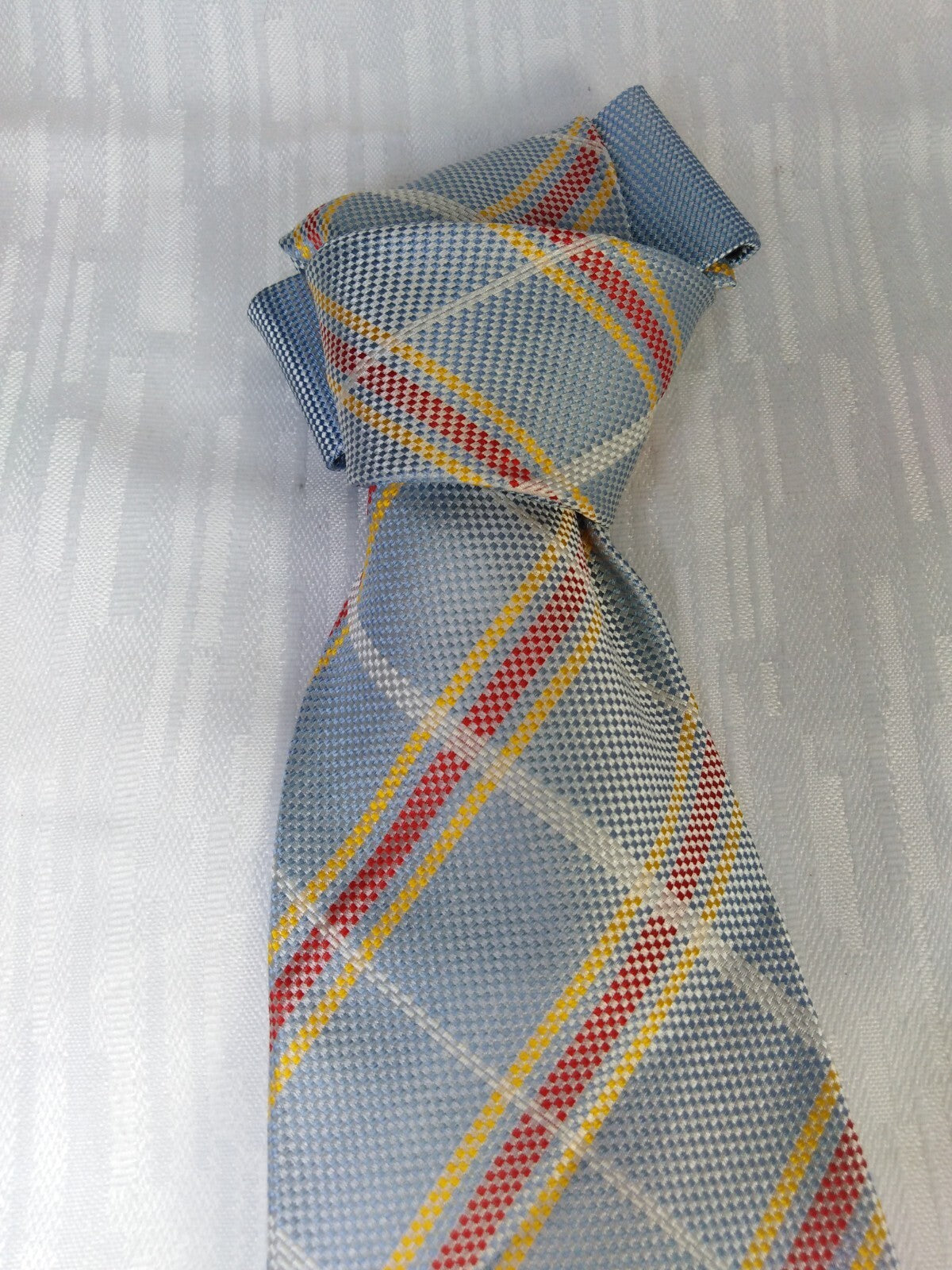 CAMPORA NAPOLI 100% SILK TIE SETA CRAVATTA NECKTIE ITALY VINTAGE SELF TIPPED