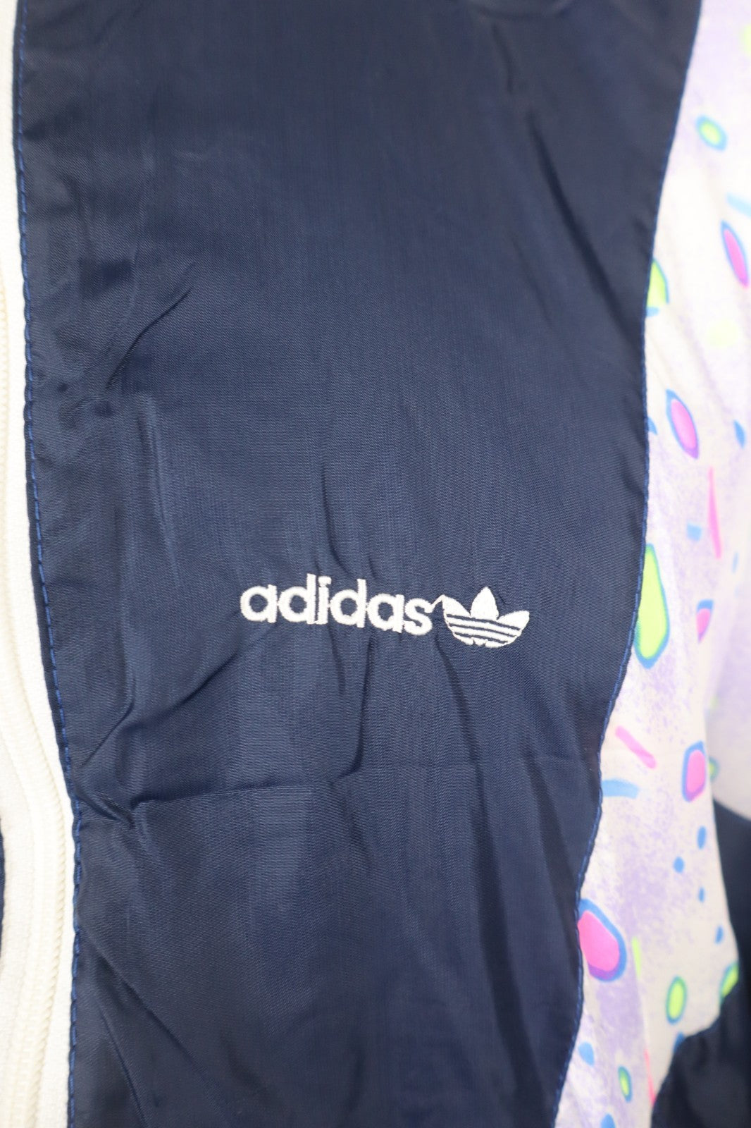 ADIDAS GIACCA SPORTIVA UOMO Tg. L MAN CASUAL SPORT JACKET VINTAGE WEST GERMANY