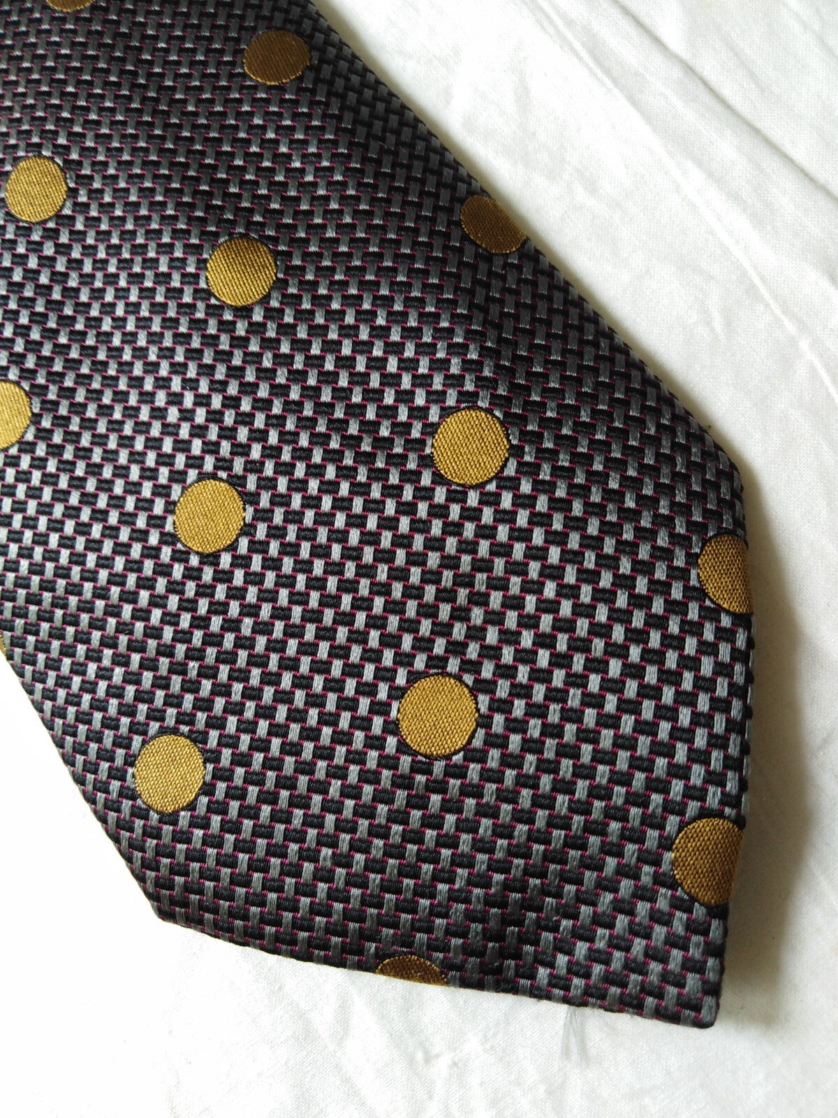 LORD BYRON 100% SILK TIE SETA CRAVATTA NECKTIE MADE IN ITALY
