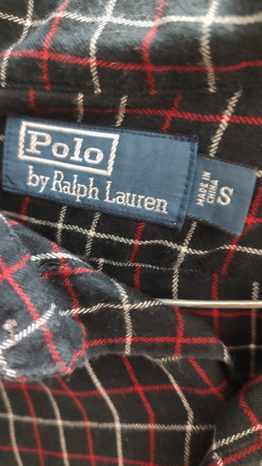 RALPH LAUREN CAMICIA UOMO TG. S MAN CASUAL VINTAGE SHIRT COTONE