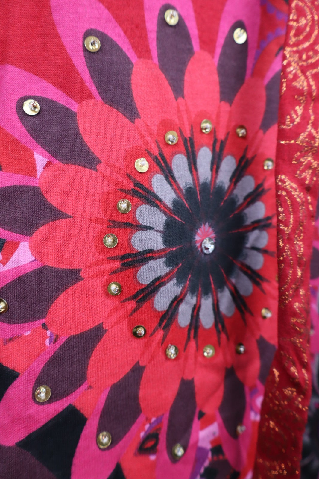 DESIGUAL VESTITO ABITO DONNA M WOMAN CASUAL VINTAGE DRESS MANICA LUNGA LOGO