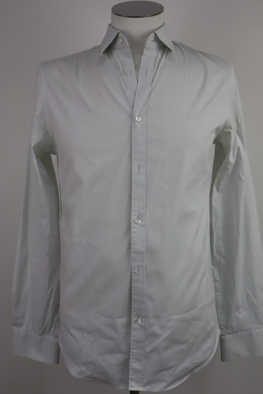 LACOSTE CAMICIA SLIM FIT UOMO TG. 42 MAN CASUAL VINTAGE SHIRT