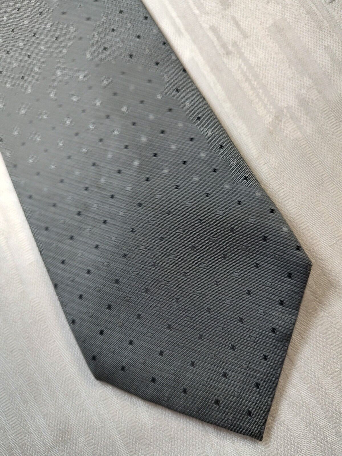 ANDREA CONTE 100% SILK TIE SETA CRAVATTA NECKTIE MADE IN ITALY SELF TIPPED