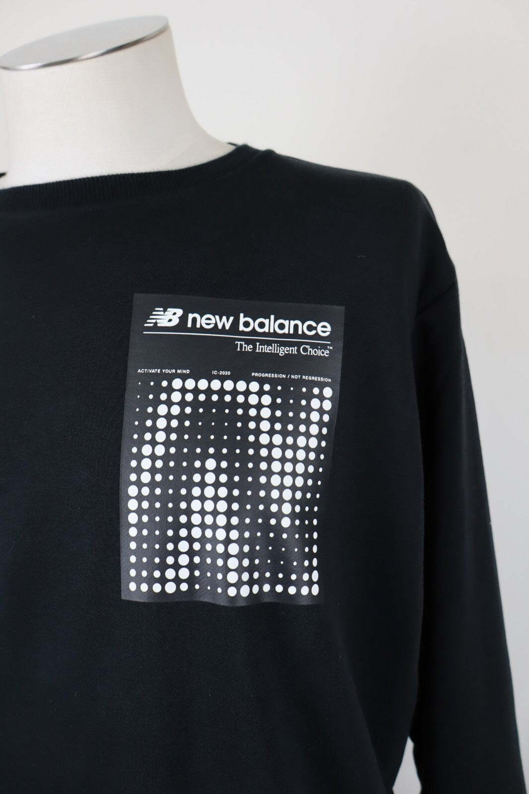 NEW BALANCE FELPA MAGLIA UOMO Tg M MAN CASUAL VINTAGE SWEATSHIRT CASUAL