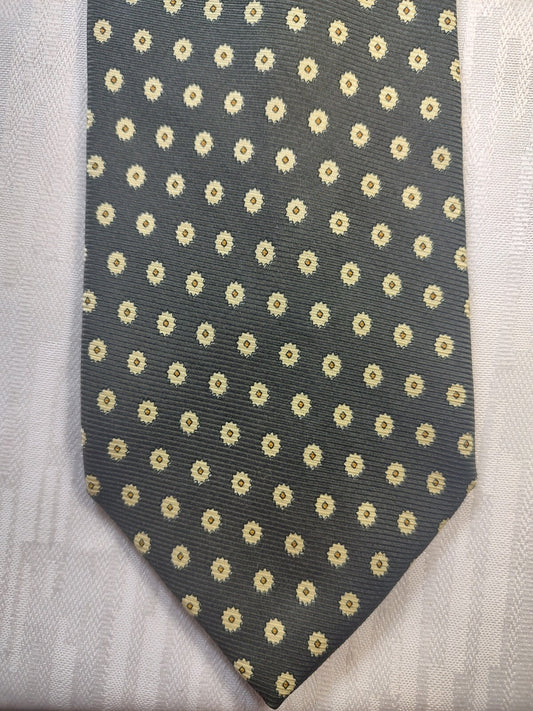 FRANCO BASSI 100% SILK TIE SETA CRAVATTA NECKTIE MADE IN ITALY CLASSIC
