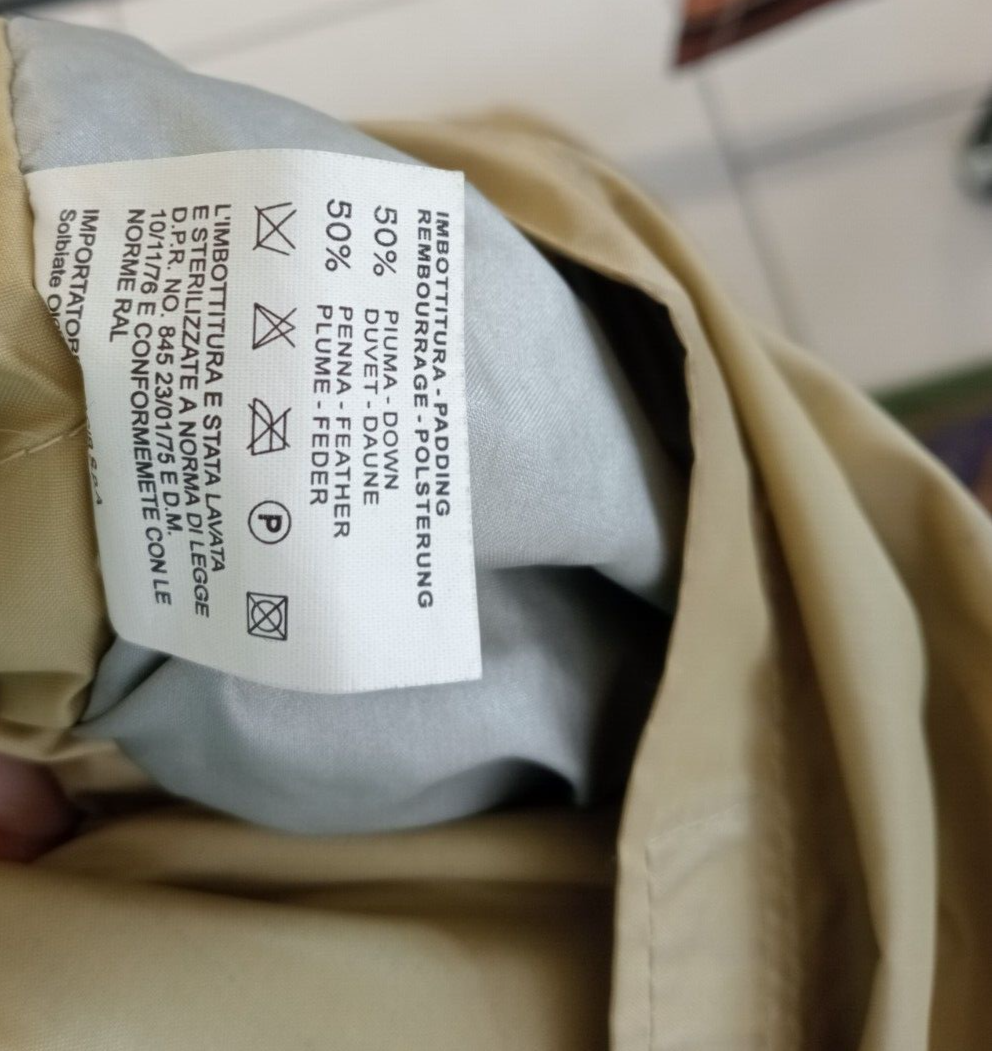 SCHOTT GIUBBINO PIUMINO UOMO Tg 2XL MAN CASUAL VINTAGE JACKET IMBOTTITO