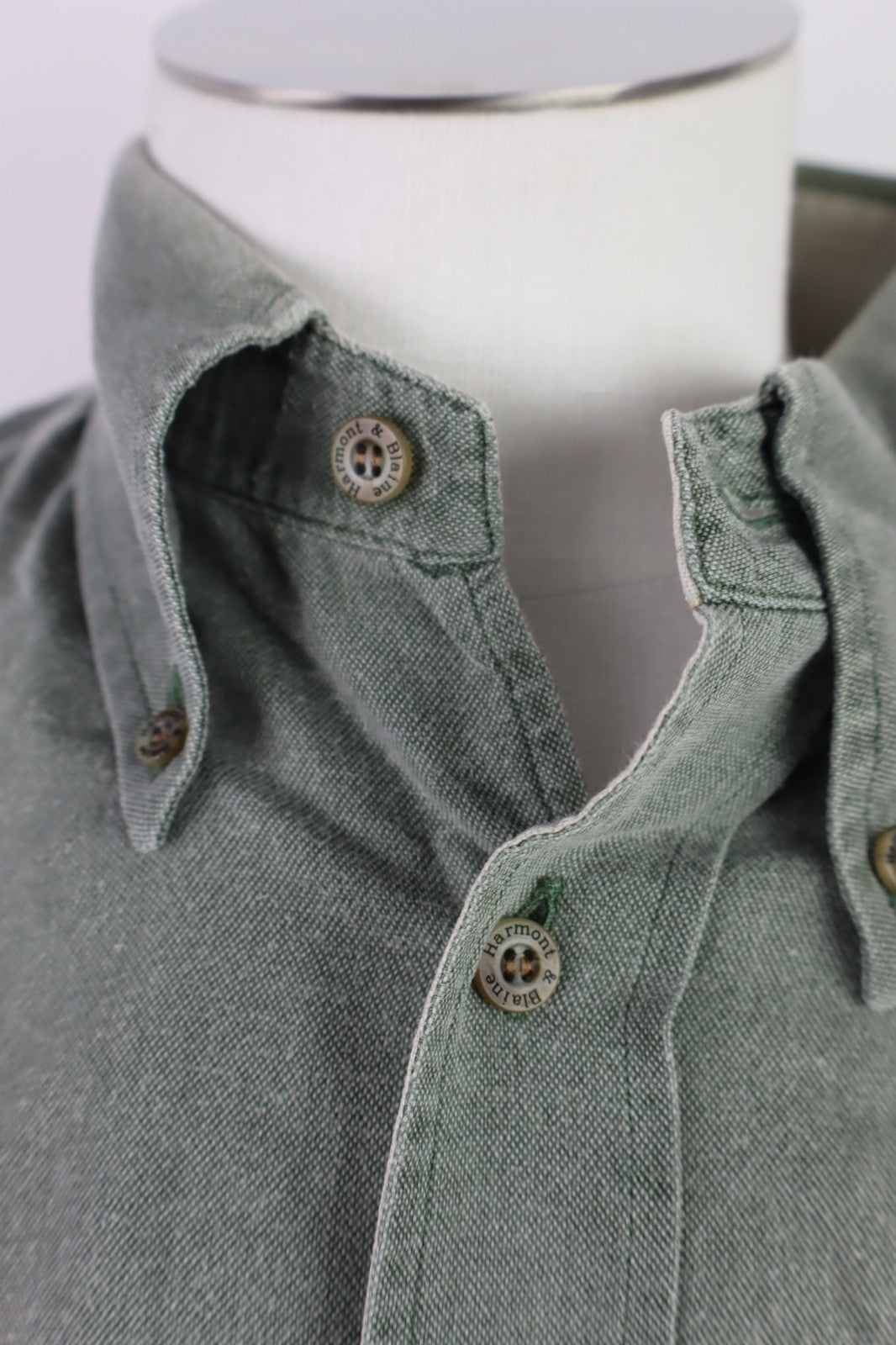 HARMONT & BLAINE CAMICIA MANICA LUNGA SHIRT UOMO XXL MAN VINTAGE CASUAL COTONE