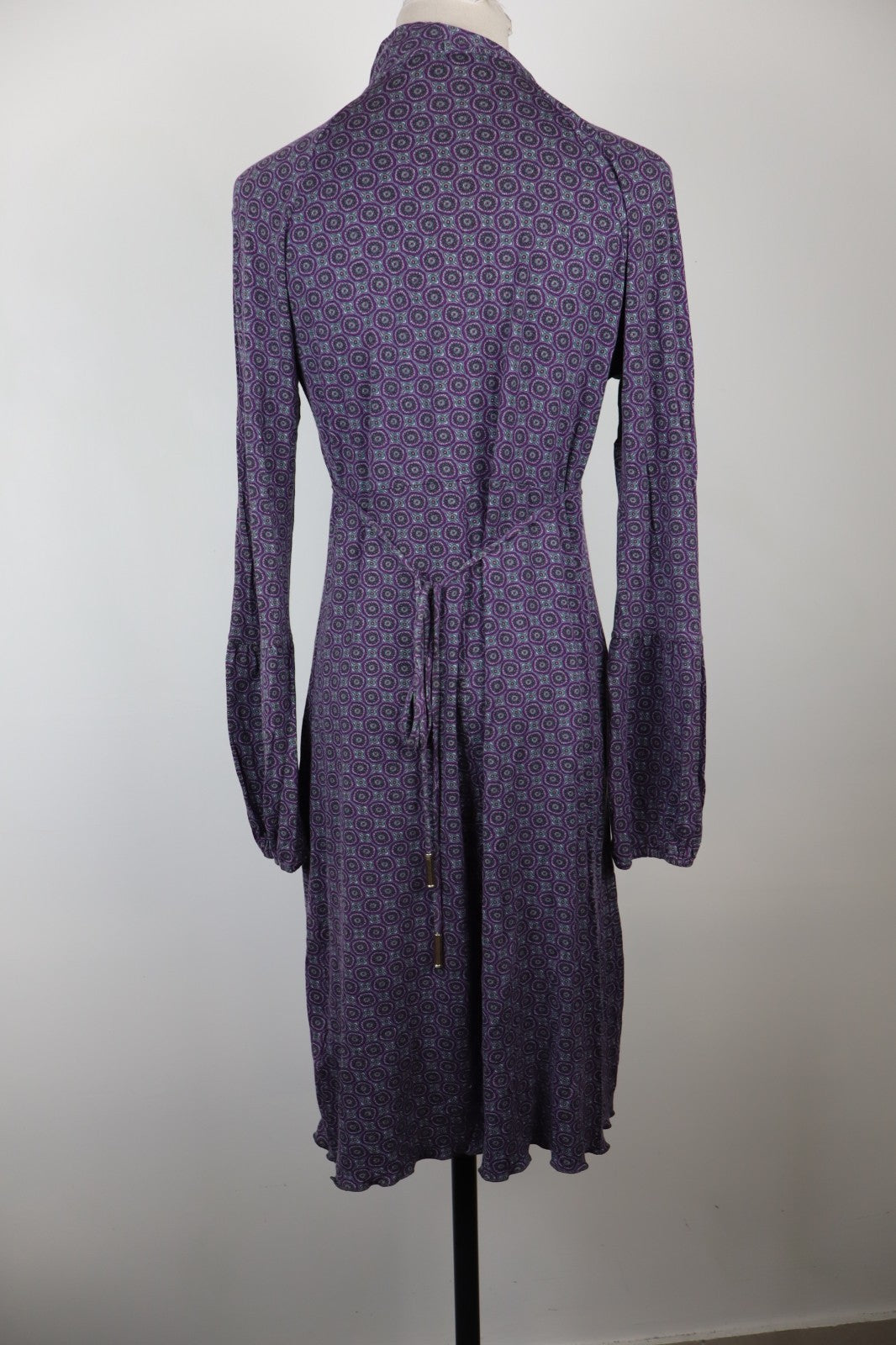 MARELLA SPORT VESTITO ABITO DONNA TG. M WOMAN CASUAL VINTAGE DRESS MANICA LUNGA