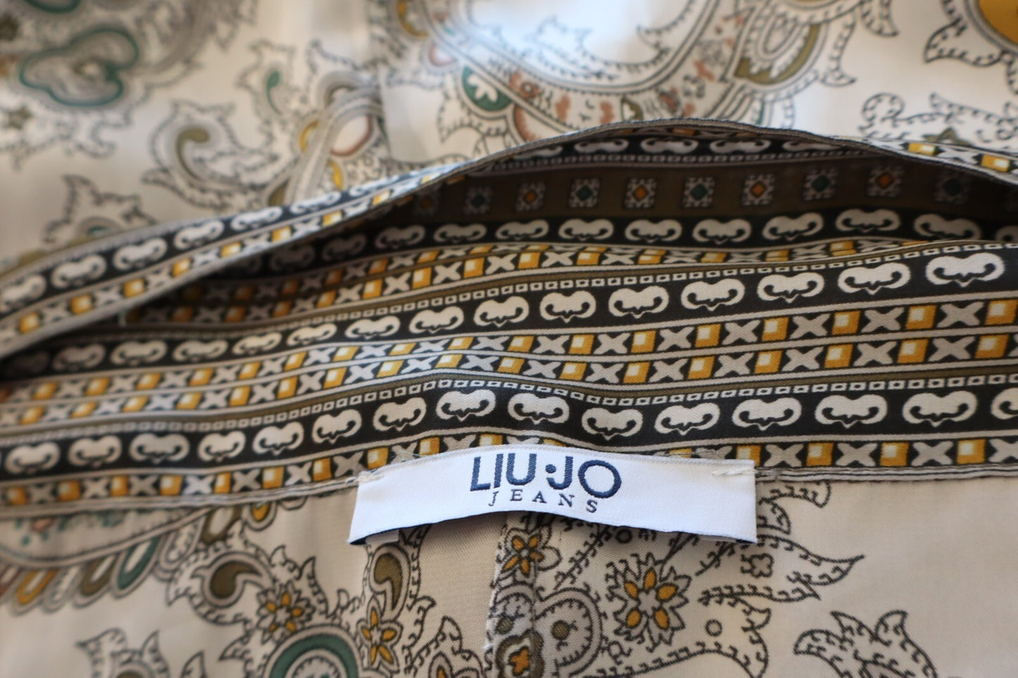 LIU JO JEANS VESTITO DONNA TG 44 WOMAN CASUAL VINTAGE DRESS ABITO