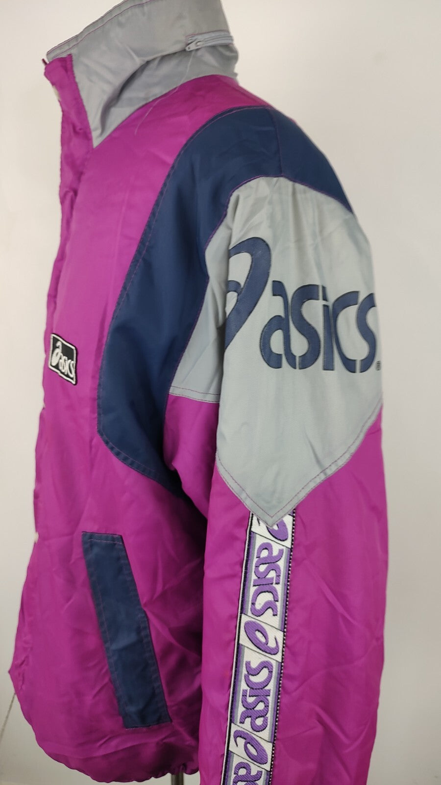 ASICS GIUBBINO GUBBOTTO UOMO Tg M MAN CASUAL VINTAGE JACKET
