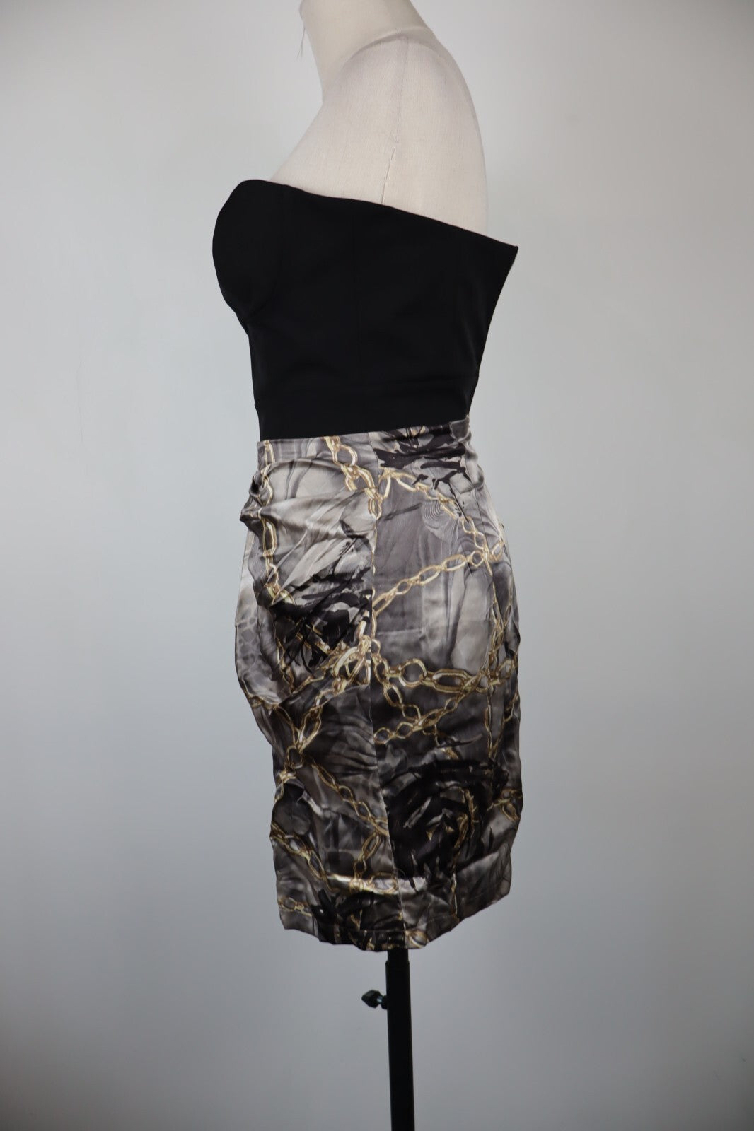 GUESS BY MARCIANO VESTITO DONNA TG 40 WOMAN CASUAL VINTAGE DRESS ABITO SETA POLY