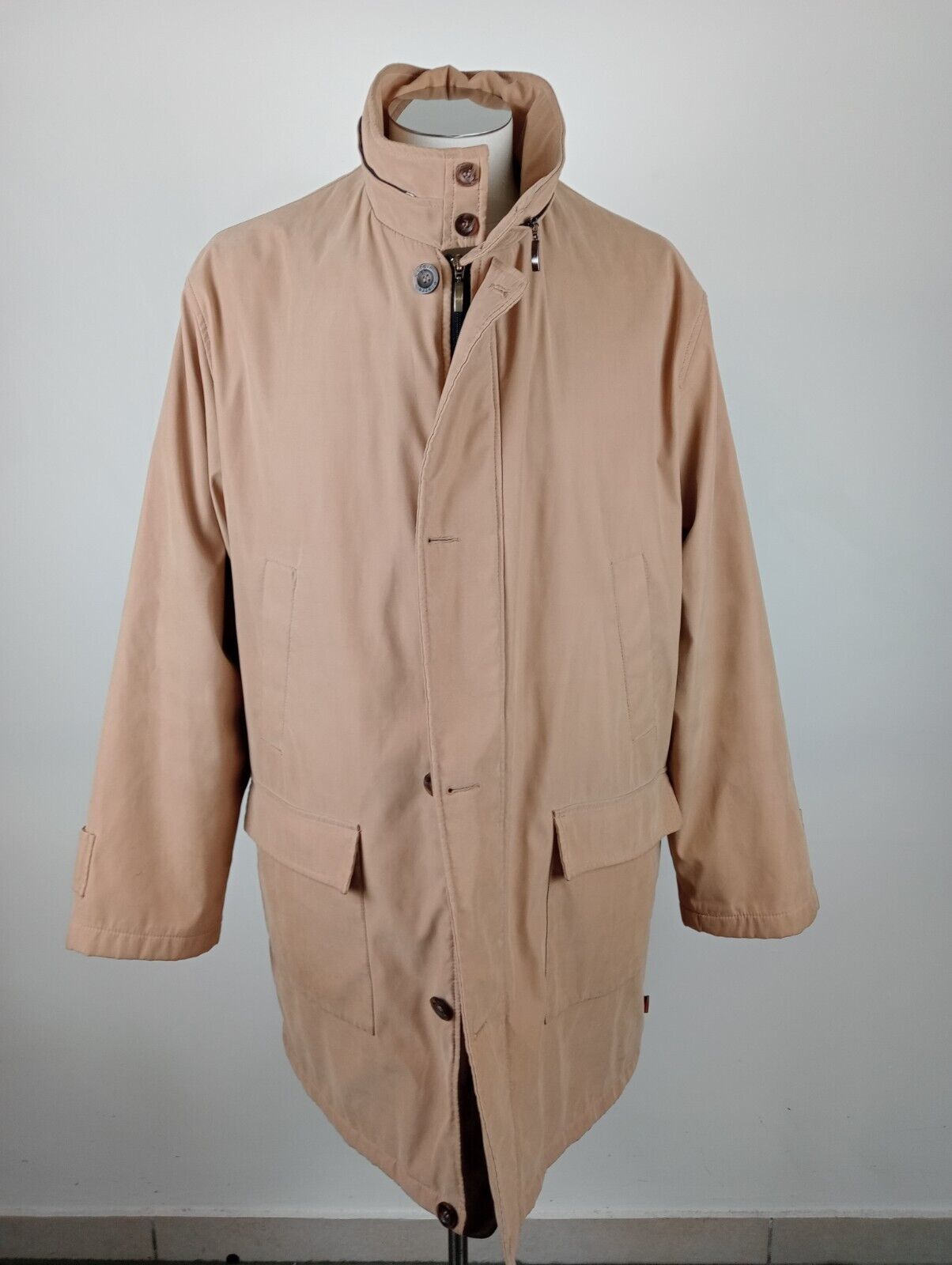 PIERRE CARDIN GIUBBINO GIACCA UOMO Tg 54 MAN CASUAL VINTAGE JACKET COTONE