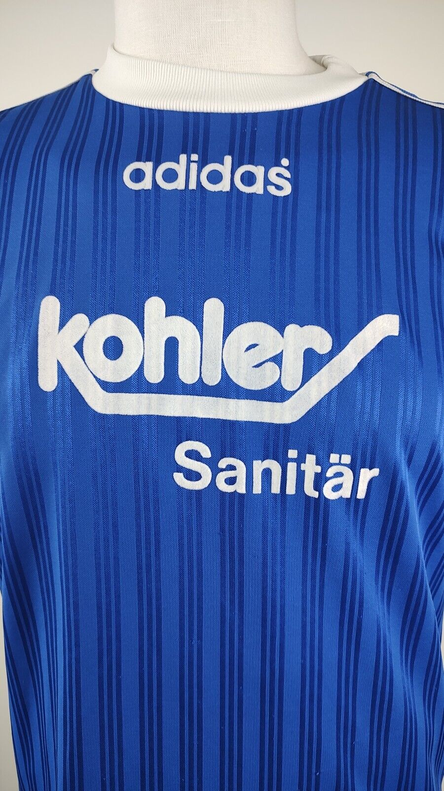 ADIDAS KOHLER N. 2 MAGLIA CALCIO UOMO Tg 16 SOCCER MAN JERSEY MADE IN UK