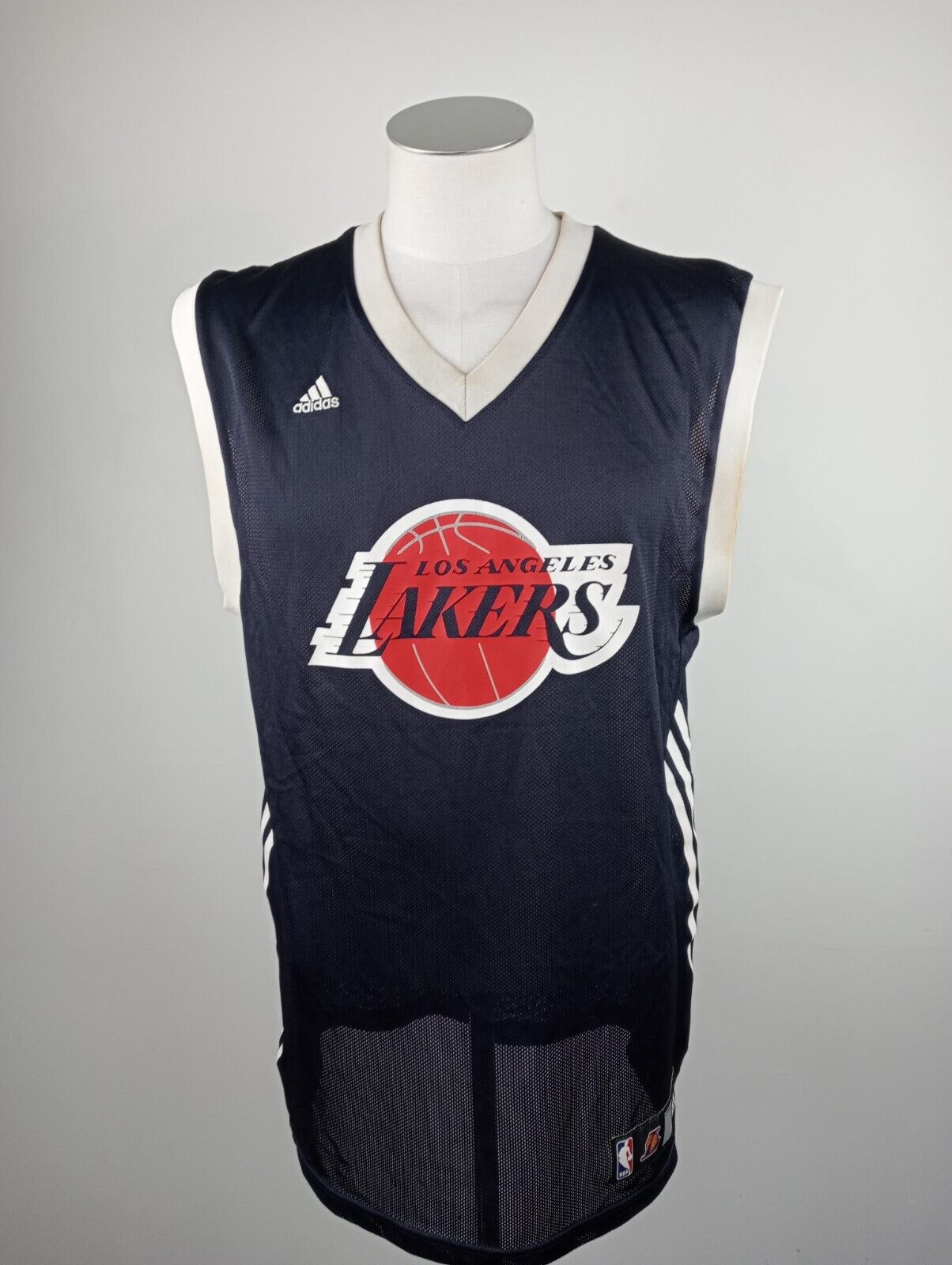 ADIDAS NBA CANOTTA BASKET LAKERS BRYANT N 24 LOS ANGELES T-SHIRT UOMO M SPORT