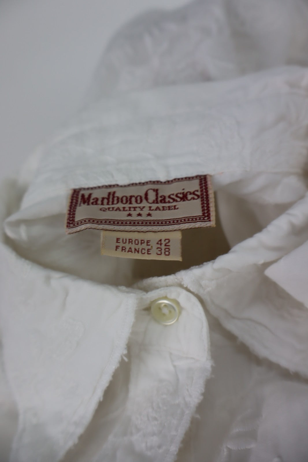 MARLBORO CLASSIC CAMICIA DONNA TG. 42 WOMAN SHIRT CASUAL VINTAGE COTONE COTTON
