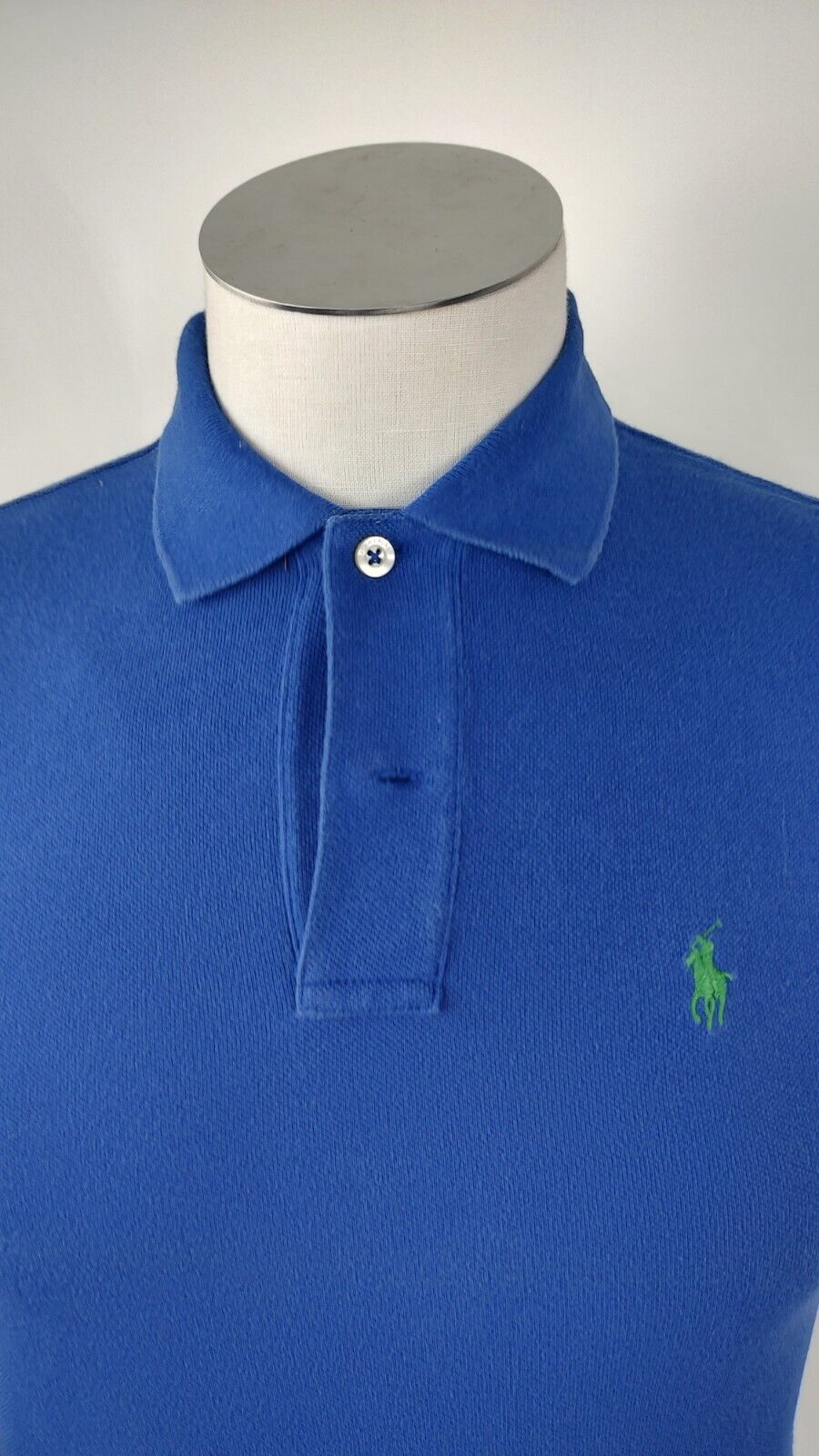 RALPH LAUREN MAGLIA UOMO COTONE TG. XS MAN COTTON POLO SHIRT CASUAL VINTAGE