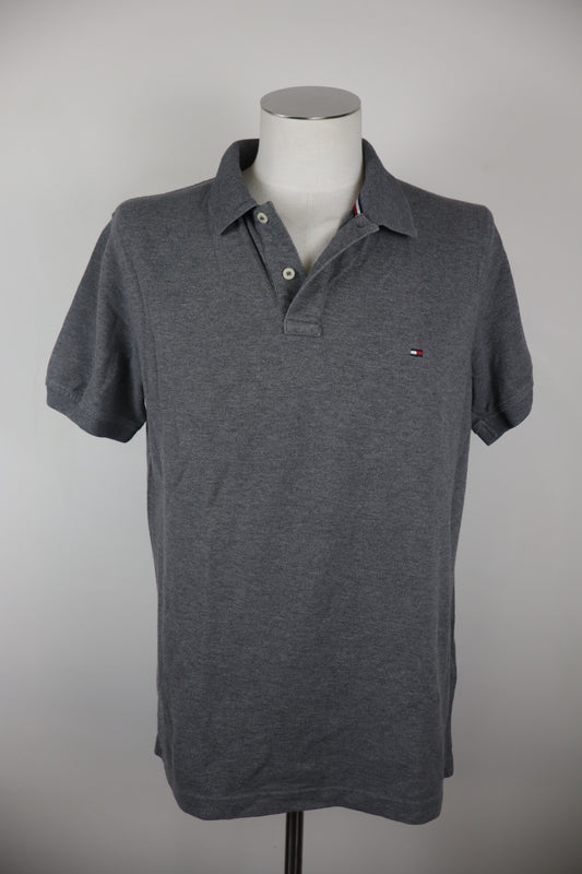 TOMMY HILFIGER MAGLIA POLO MANICA CORTA UOMO TG. XL MAN T-SHIRT CASUAL VINTAGE