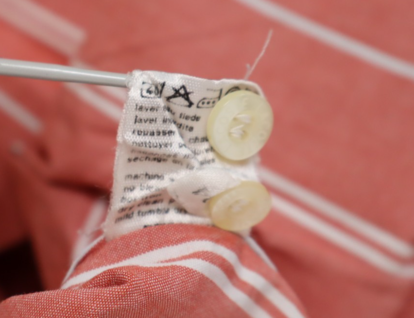 LACOSTE CAMICIA RIGHE SLIM FIT UOMO TG. 41 MAN CASUAL VINTAGE SHIRT COTTON