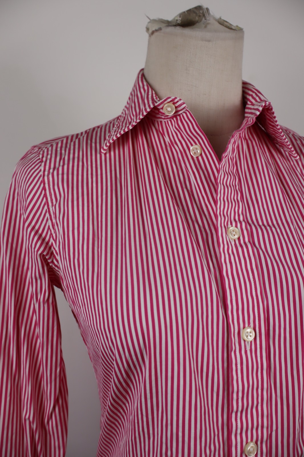 POLO RALPH LAUREN CAMICIA DONNA 4 WOMAN SHIRT CASUAL VINTAGE COTONE COTTON LOGO