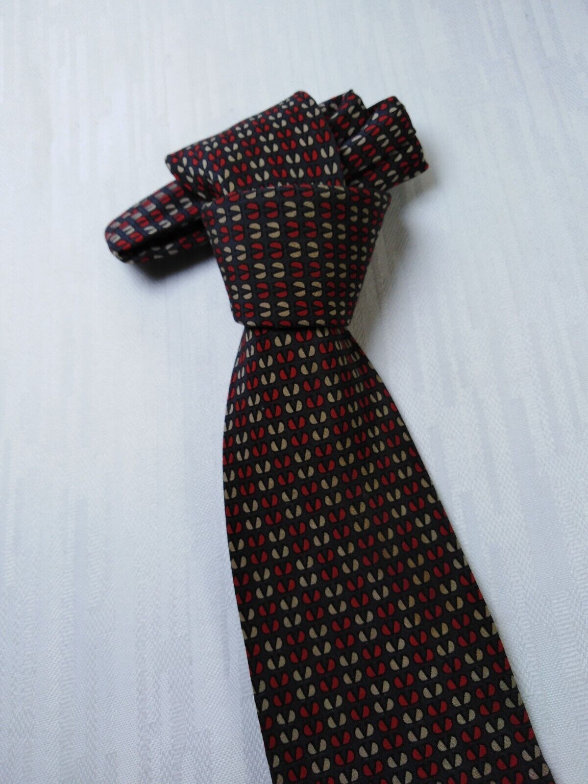 VALENTINO 100% SETA SILK TIE CRAVATTA NECKTIE MADE ITALY VINTAGE CLASSIC