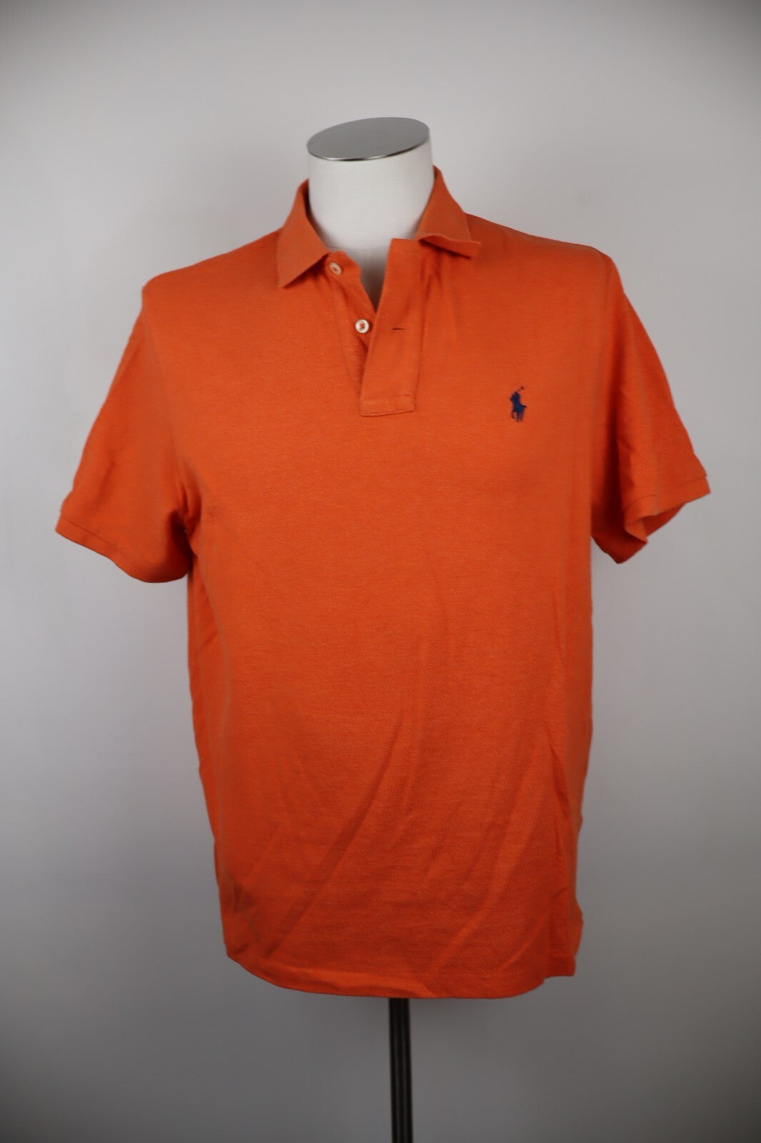 RALPH LAUREN POLO MAGLIA UOMO L MAN CASUAL VINTAGE T-SHIRT COTONE COTTON LOGO