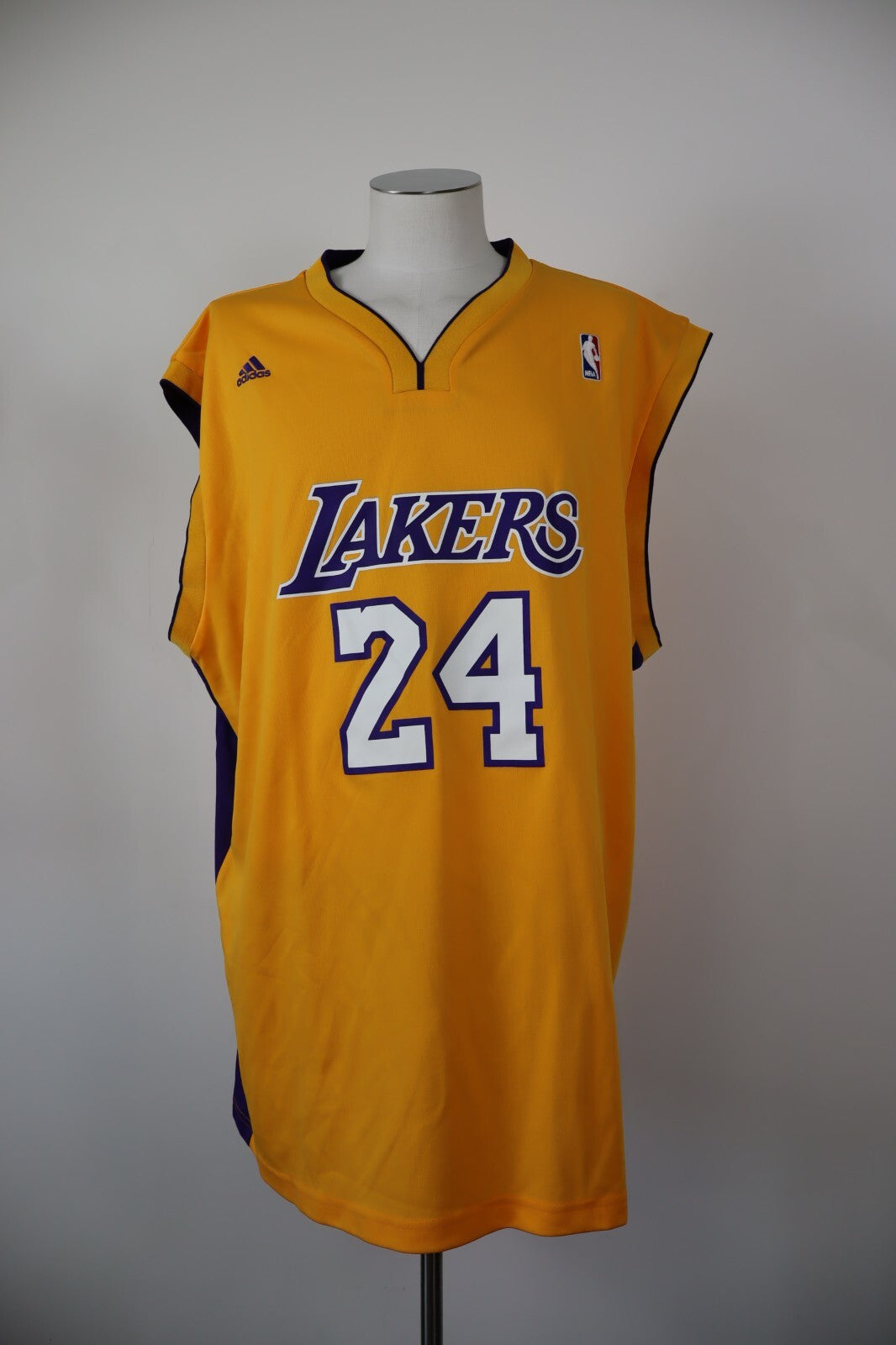 ADIDAS NBA LAKERS CANOTTA BASKET NBA UOMO TG. XXL SPORT MAN 24 BRYANT