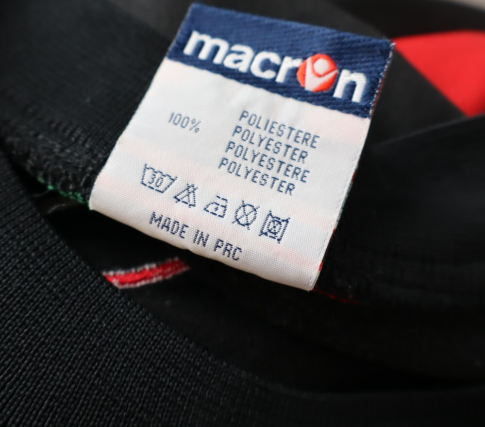 MACRON TERNANA MAGLIA CALCIO UOMO Tg 2XL SOCCER TRIKOT MAN JERSEY SHIRT SPORT