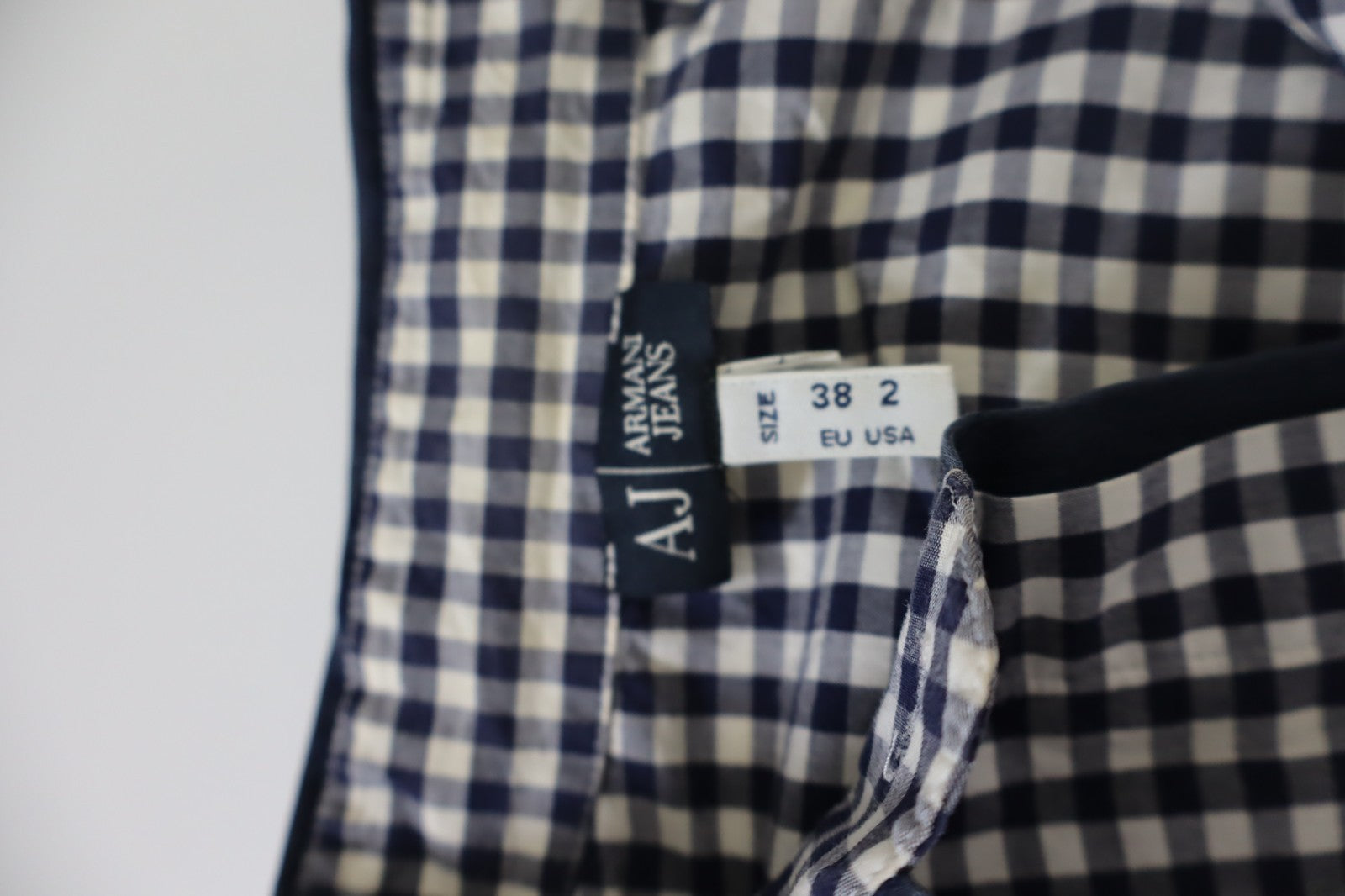 AJ ARMANI JEANS CAMICIA DONNA TG. 38 WOMAN SHIRT CASUAL VINTAGE  COTONE