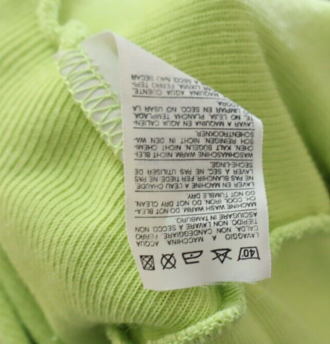 BENETTON FELPA CON ZIP CAPPUCCIO DONNA L WOMAN VINTAGE SPORT JACKET SWEATSHIRT