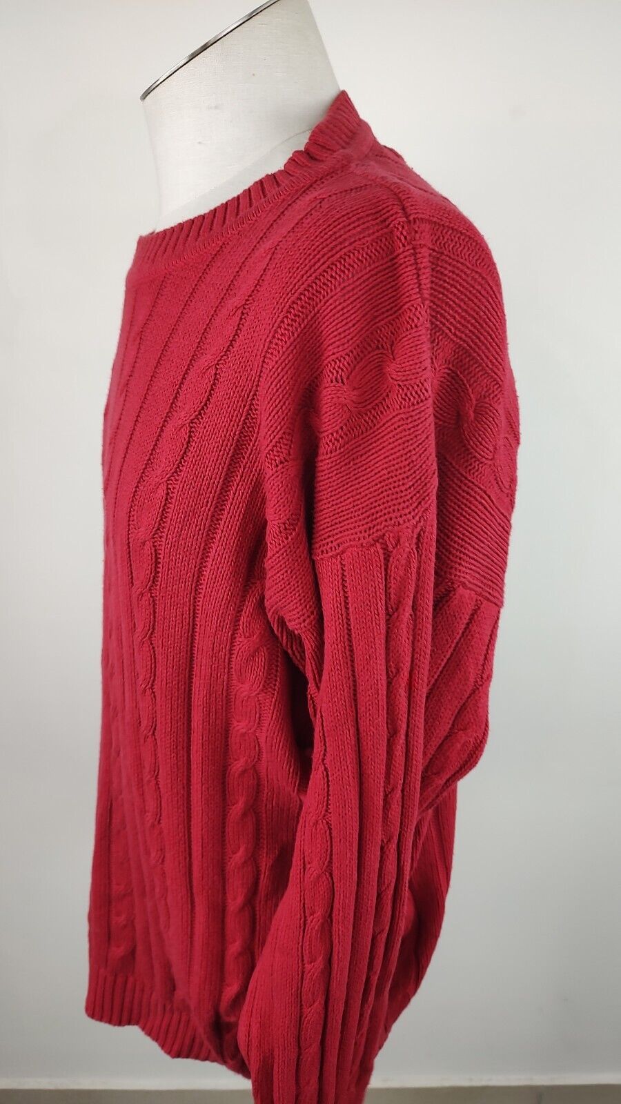 ROBE DI KAPPA MAGLIONE COTONE VINTAGE UOMO Tg. L MAN SWEATER CASUAL