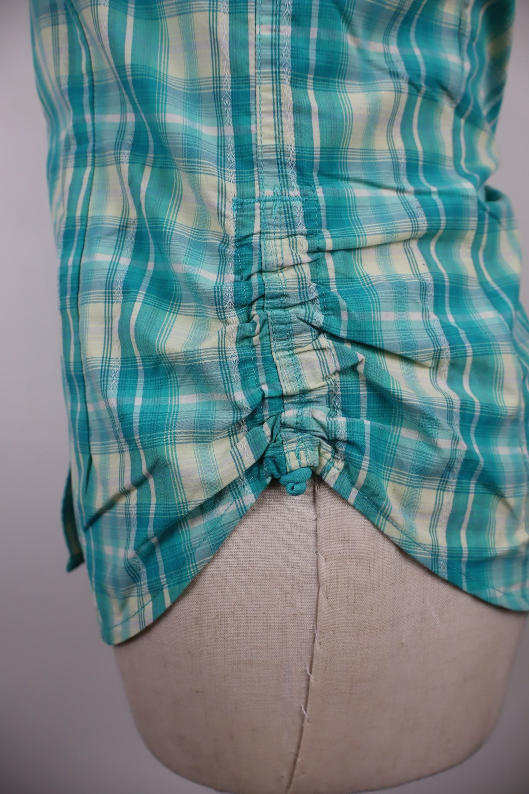 THE NORTH FACE CAMICIA DONNA TG. XS WOMAN SHIRT CASUAL VINTAGE COTONE COTTON