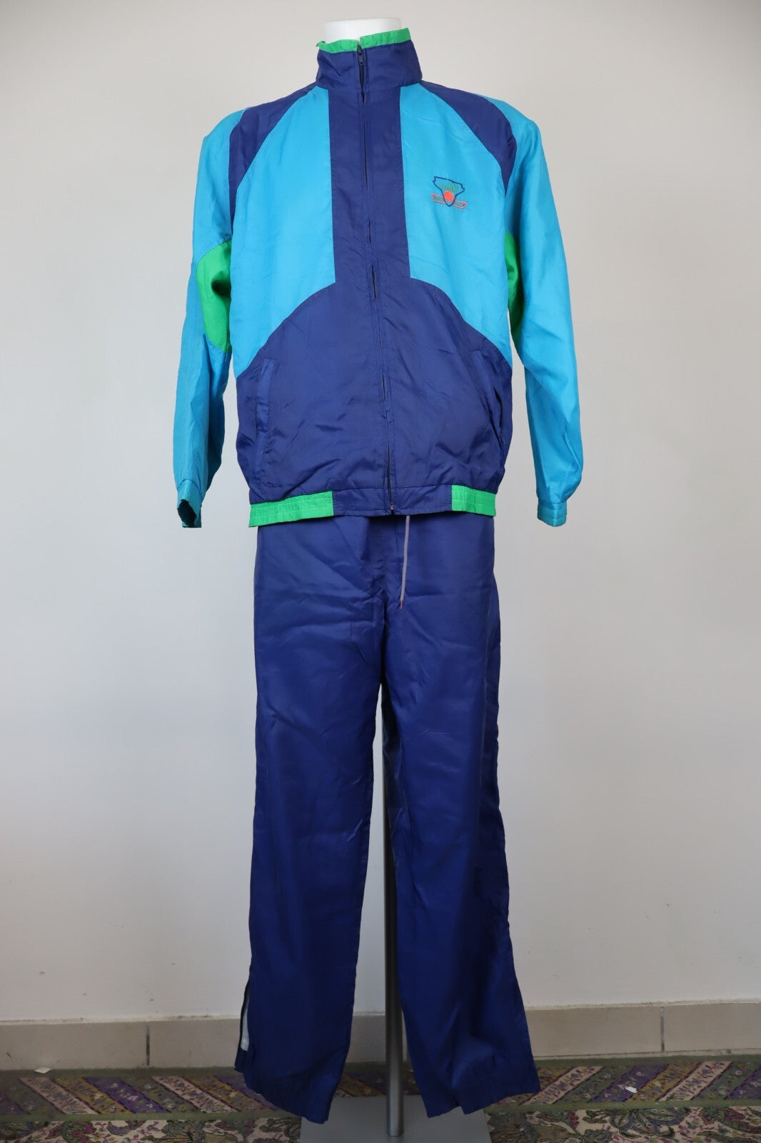 PUMA TUTA COMPLETA DUE PEZZI Tg. 6 / M TRACKSUIT GIACCA JACKET PANTS UOMO SPORT