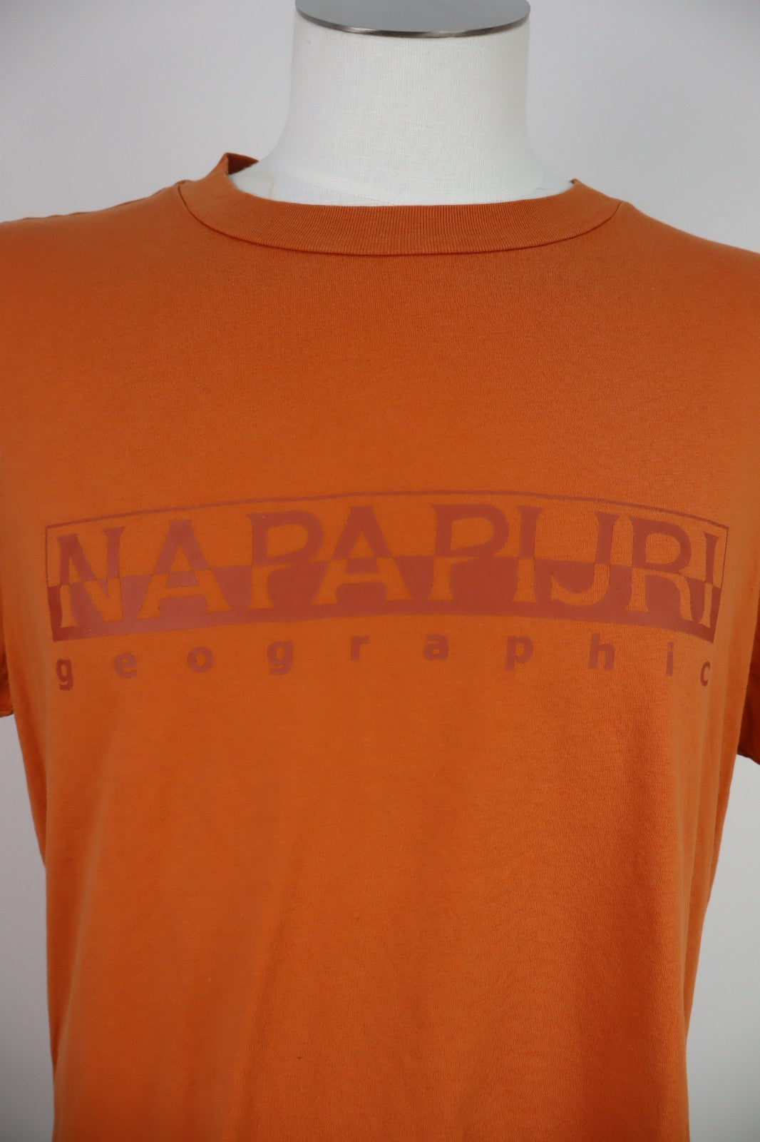 NAPAPIJRI MAGLIA UOMO TG. XL MAN T-SHIRT VINTAGE CASUAL COTONE COTTON LOGO
