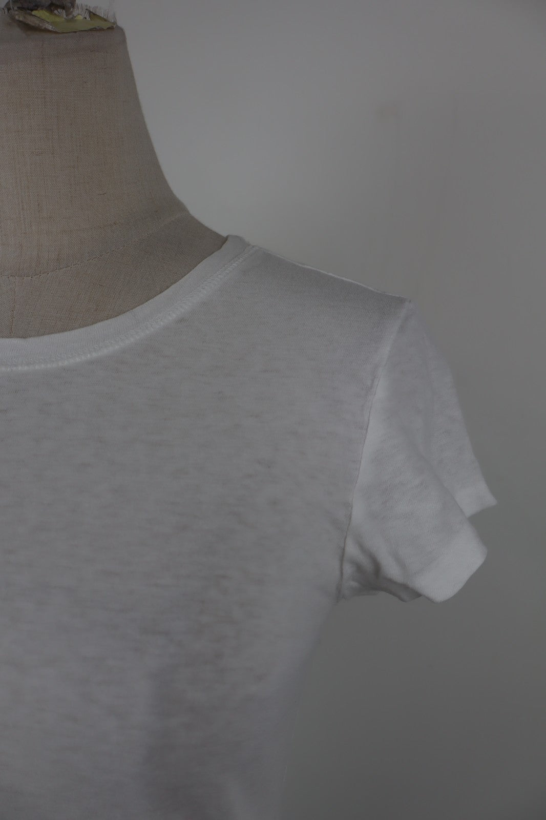 RALPH LAUREN MAGLIA DONNA TG M WOMAN CASUAL T-SHIRT VINTAGE COTONE COTTON BIANCO
