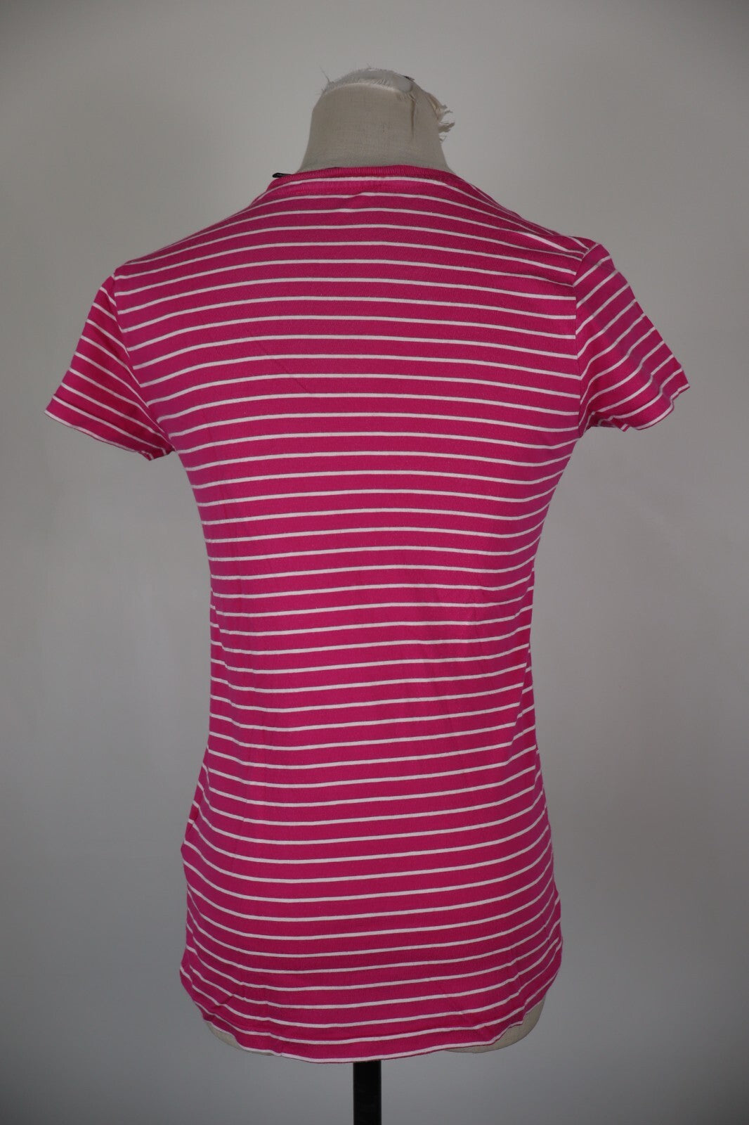 RALPH LAUREN SPORT DONNA MAGLIA COTONE TG. XS WOMAN COTTON SHIRT CASUAL VINTAGE