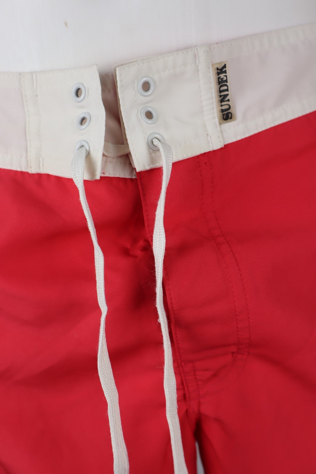 SUNDEK COSTUME PANTALONCINO MARE UOMO TG 30 MEN SWIMSUIT VINTAGE CASUAL LOGO