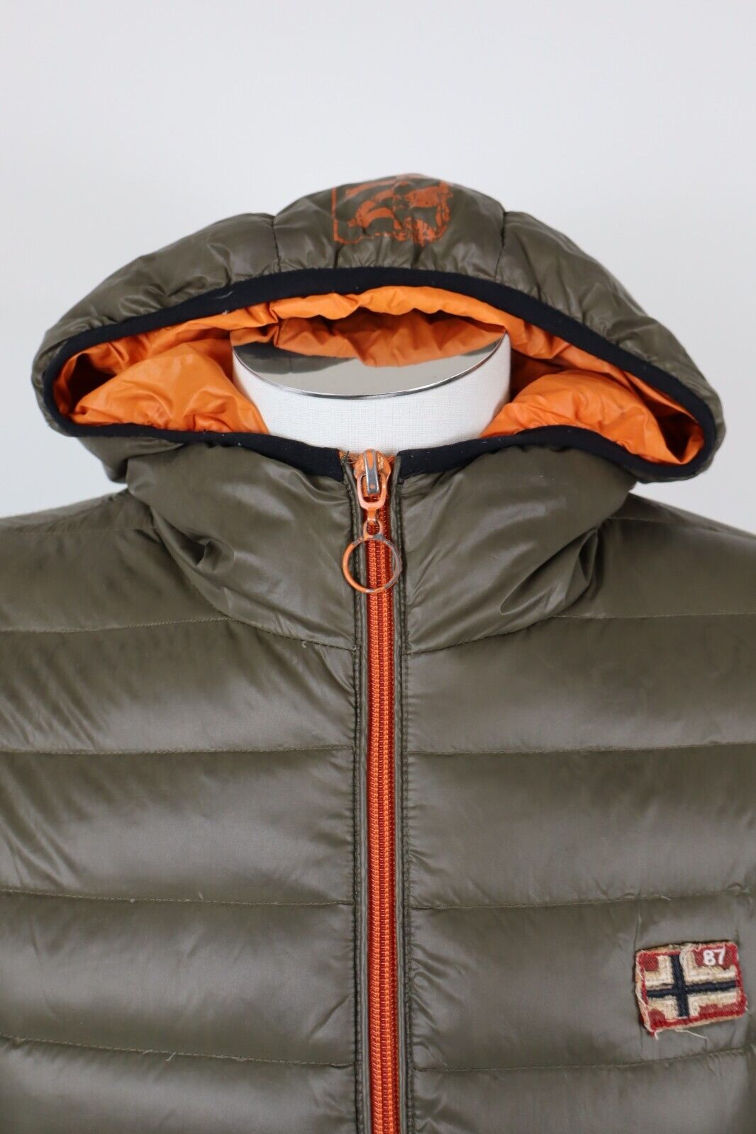 NAPAPIJRI GIUBBINO PIUMINO UOMO TG. L MAN CASUAL VINTAGE DOWN JACKET
