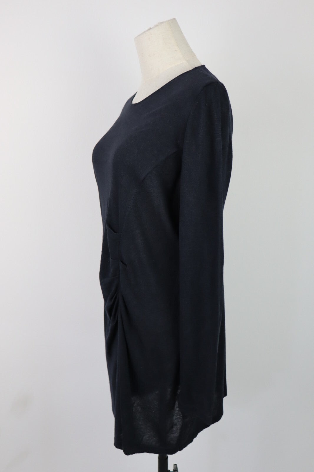 MARINA RINALDI VESTITO ABITO DONNA TG M WOMAN CASUAL VINTAGE DRESS SETA CASHMERE