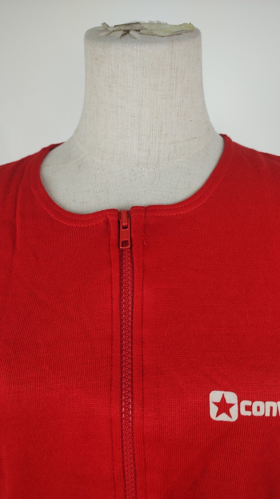 CONVERSE MAGLIONE SMANICATO CARDIGAN DONNA Tg M WOMAN CASUAL VINTAGE SWEATER