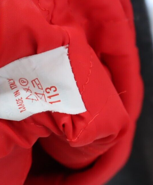 WAMPUM GIUBBINO SMANICATO GILET LANA WOOL UOMO TG S MAN CASUAL VINTAGE JACKET