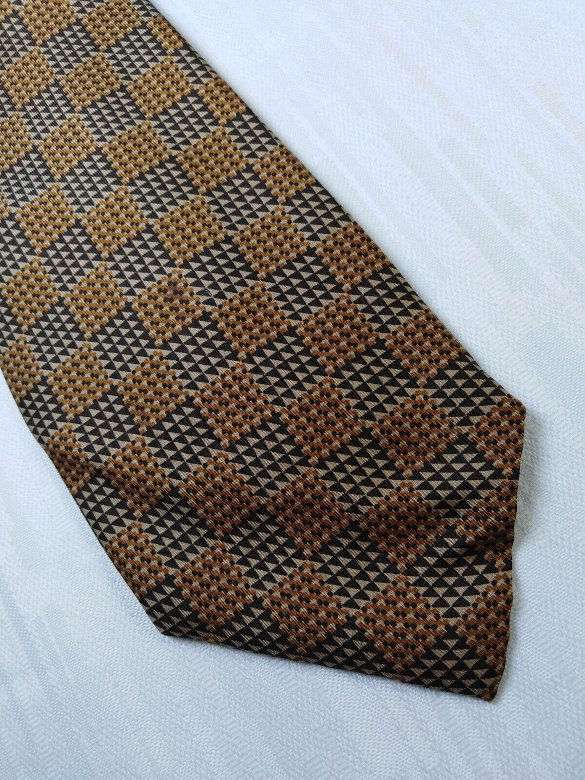 FIORIO MILANO 100%  SILK TIE SETA CRAVATTA NECKTIE MADE IN ITALY