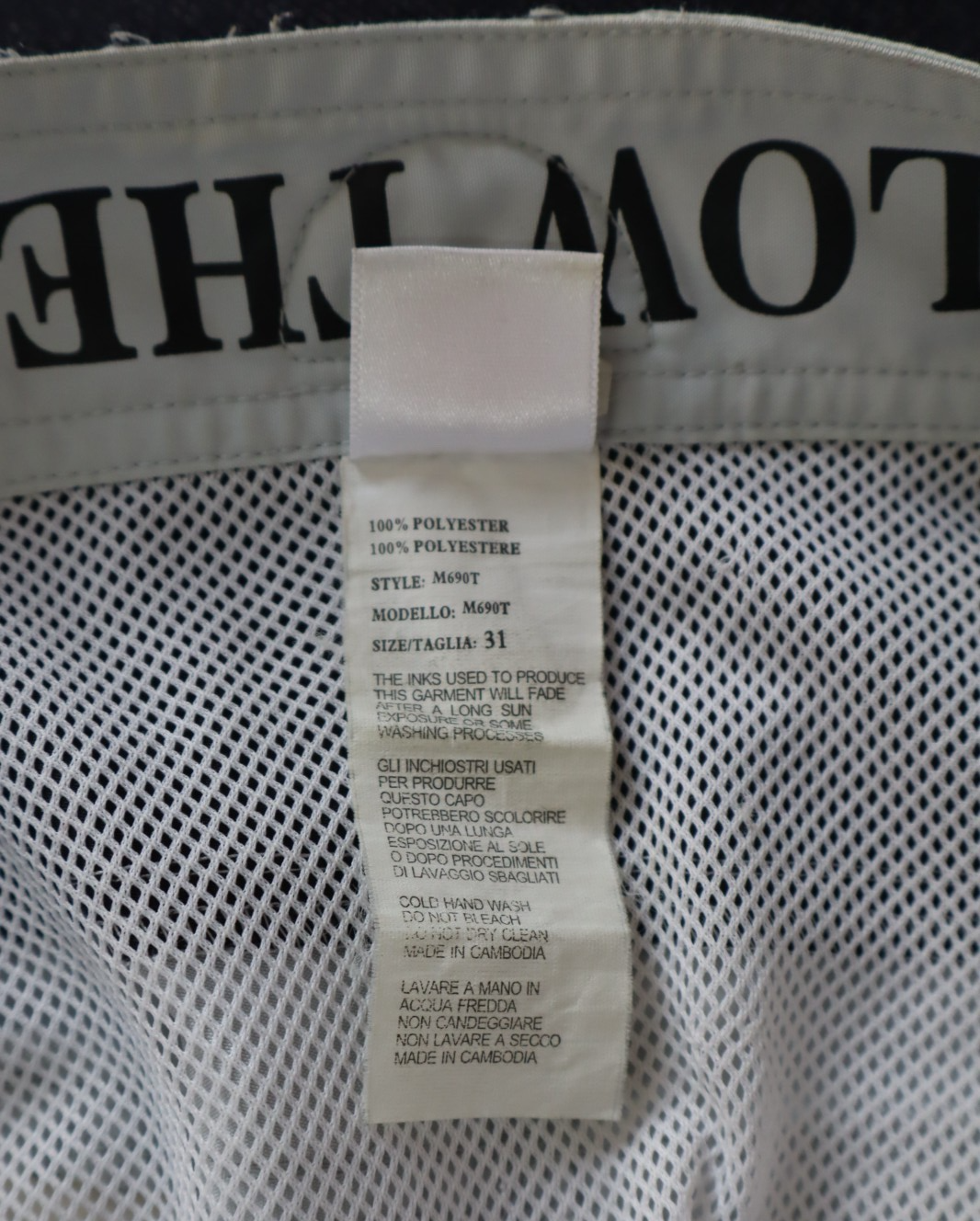 SUNDEK COSTUME PANTALONCINO MARE UOMO TG 31 MEN SWIMSUIT VINTAGE CASUAL