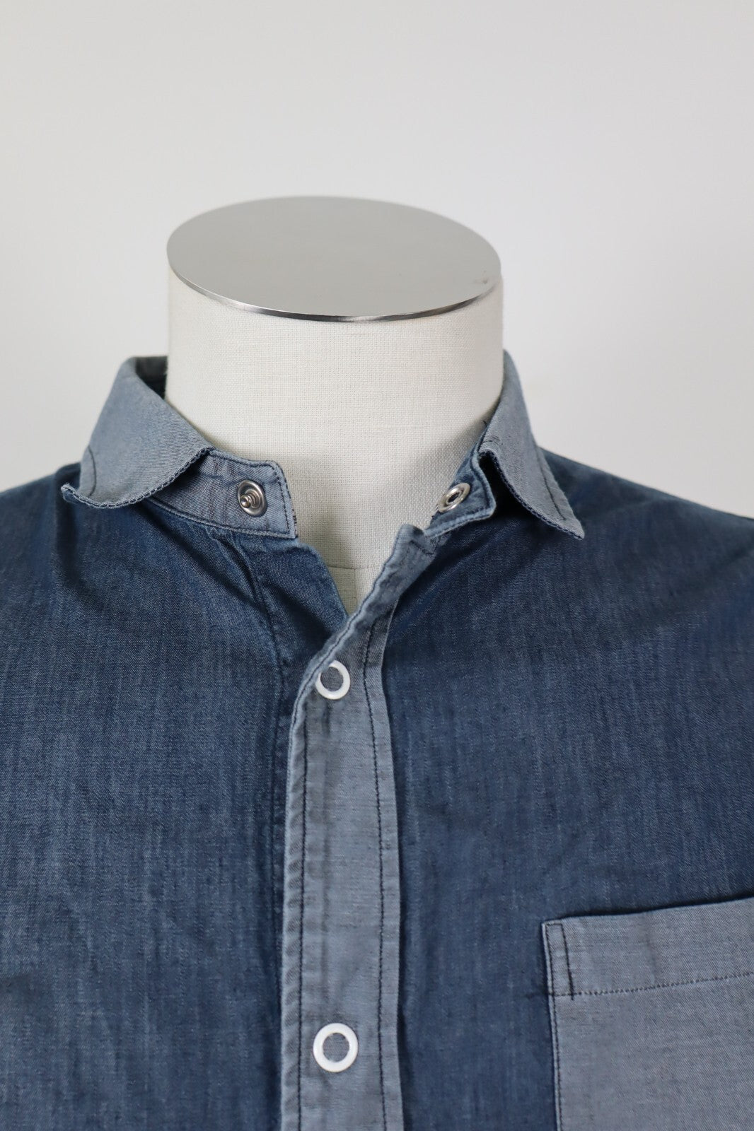 ARMANI JEANS CAMICIA UOMO COTONE TG. S MAN CASUAL VINTAGE COTTON SHIRT