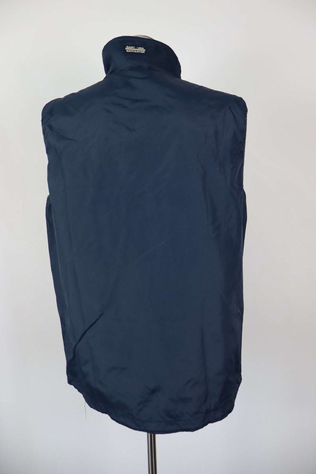 GANT GIUBBINO SMANICATO GILET UOMO TG M MAN JACKET VINTAGE CASUAL